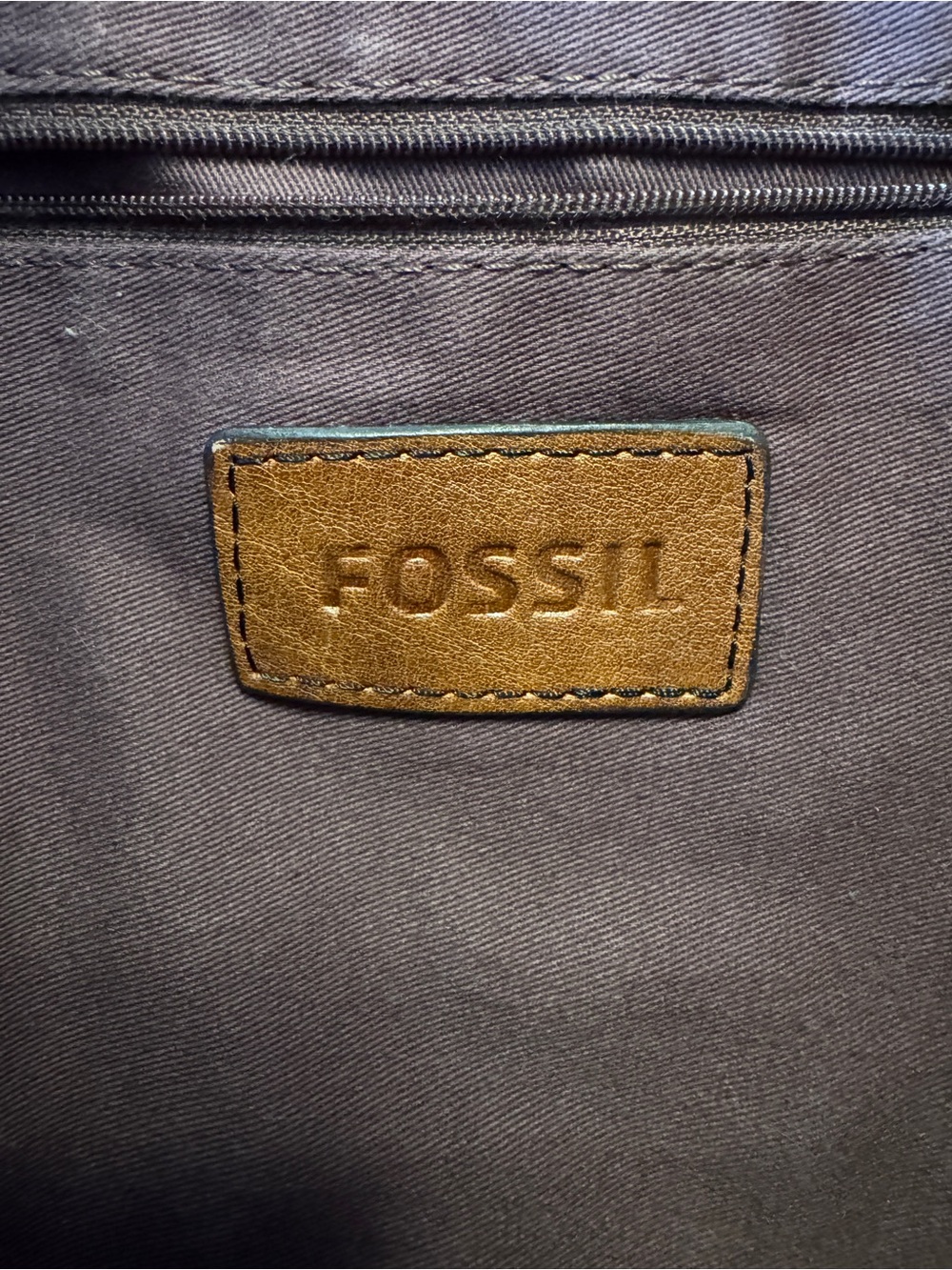 Fossil Vintage Reissue (VRI) Weekender bag with floral embroidery - Picture 2 of 8